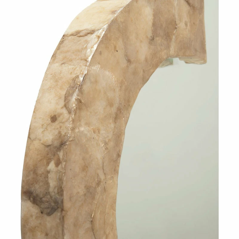 Cheap 😍 KOUBOO Flower Capiz Seashell Wall Mirror, Gold 👏 - Image 4