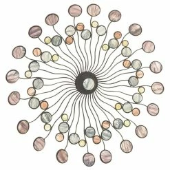 Outlet 😉 Brimfield & May Modern Multi Colored Metal Wall Decor 13533 😍