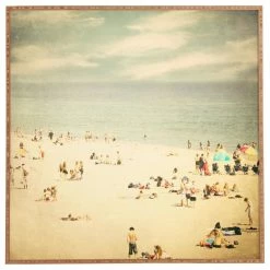 Flash Sale 🔔 Deny Designs Shannon Clark Vintage Beach Framed Wall Art 🧨