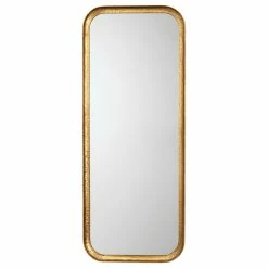 Coupon 👏 Jamie Young Company Reversible Position Gold Iron Capital Rectangle Wall Mirror 🌟