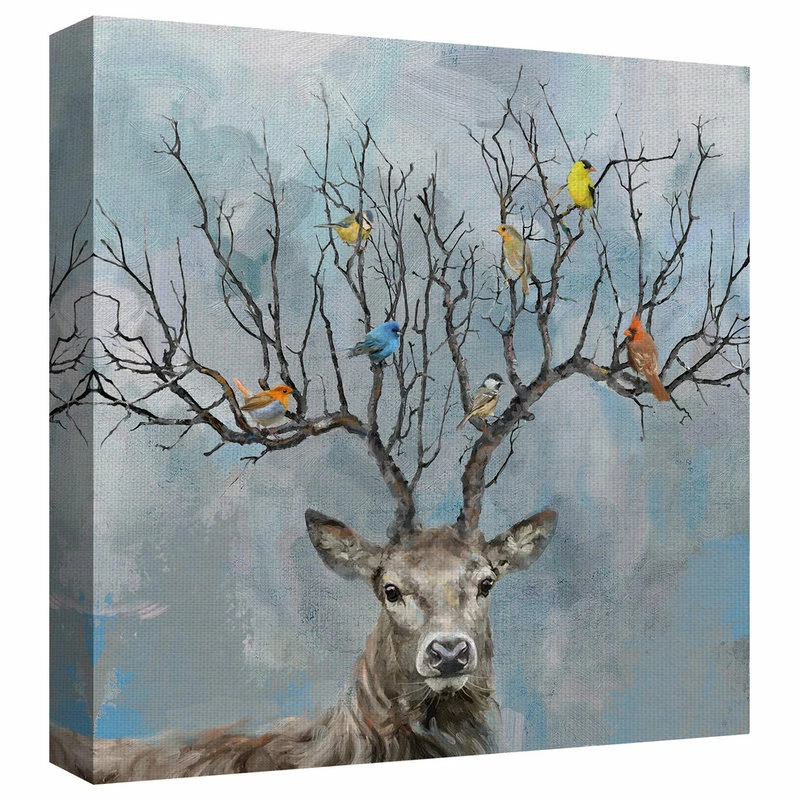 Deals 👏 Fineartcanvas.com Nearest & Dearest By Studio Arts Canvas Art Print, 35"x35" ⭐