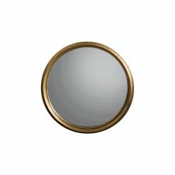 Hot Sale ๐ Mothology Stanton Convex Bullseye Mirror, Gold, 12"x12" ๐