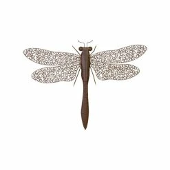 Promo ✔️ Brimfield & May Rustic Brown Metal Wall Decor 56343 😀