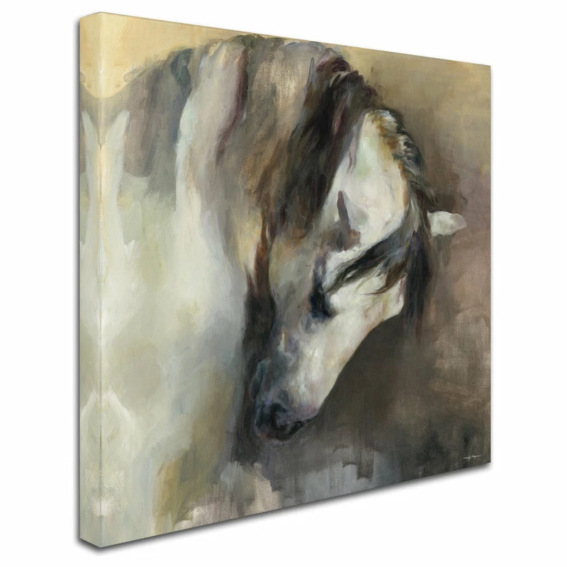 Flash Sale ๐ฅฐ Trademark Fine Art Marilyn Hageman 'Classical Horse' Canvas Art, 35"x35" โญ - Image 2