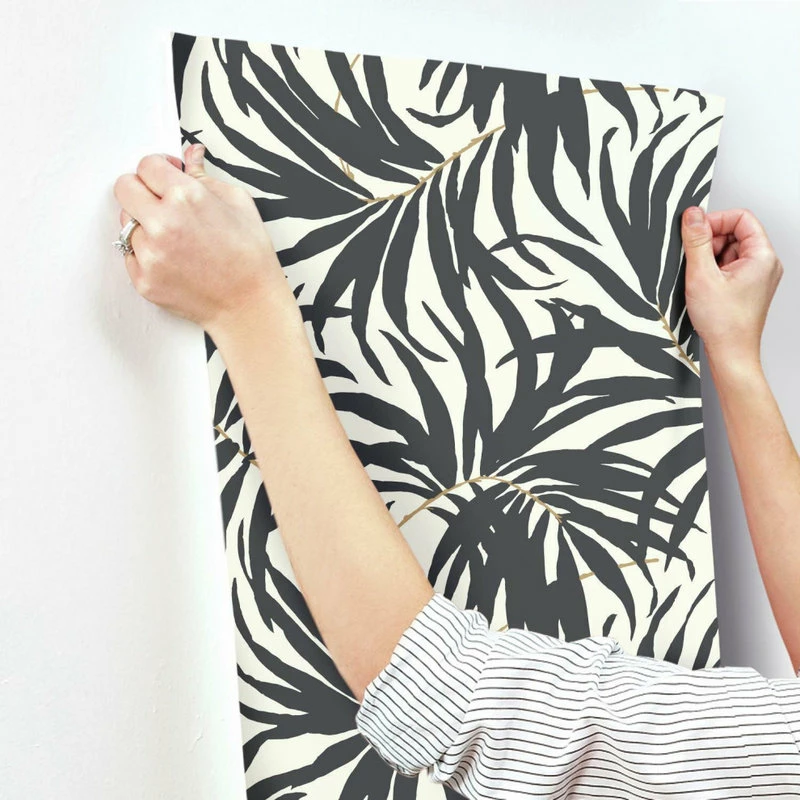 Best deal 🔥 York Wallcoverings Bali Leaves Wallpaper 🎁 - Image 9