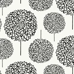 Hot Sale 😉 Loboloup Hydrangea, Black And White, Roll ✨