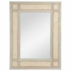 Hot Sale โค๏ธ GDFStudio Hazel Boho Mirror With Wicker Caning ๐ฅ
