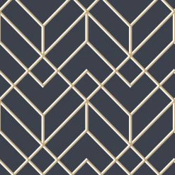 Top 10 โ๏ธ Graham & Brown Losanges Filaires Wallpaper, Navy, 20x396 ๐