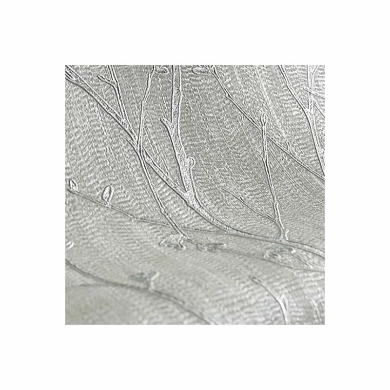 Best Sale ๐ Graham & Brown Water Silk Sprig Light Silver Wallpaper, 20x396 โค๏ธ - Image 4