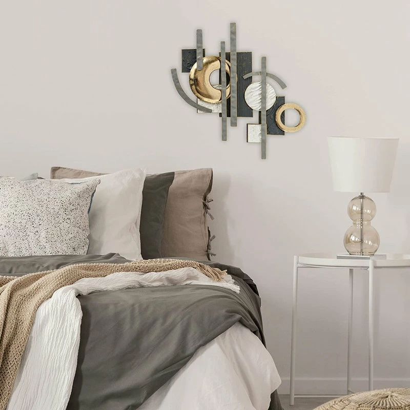 Wholesale ๐งจ Whole House Worlds Abstract Geometric Wall Sculpture, 24 Inches ๐งจ - Image 4