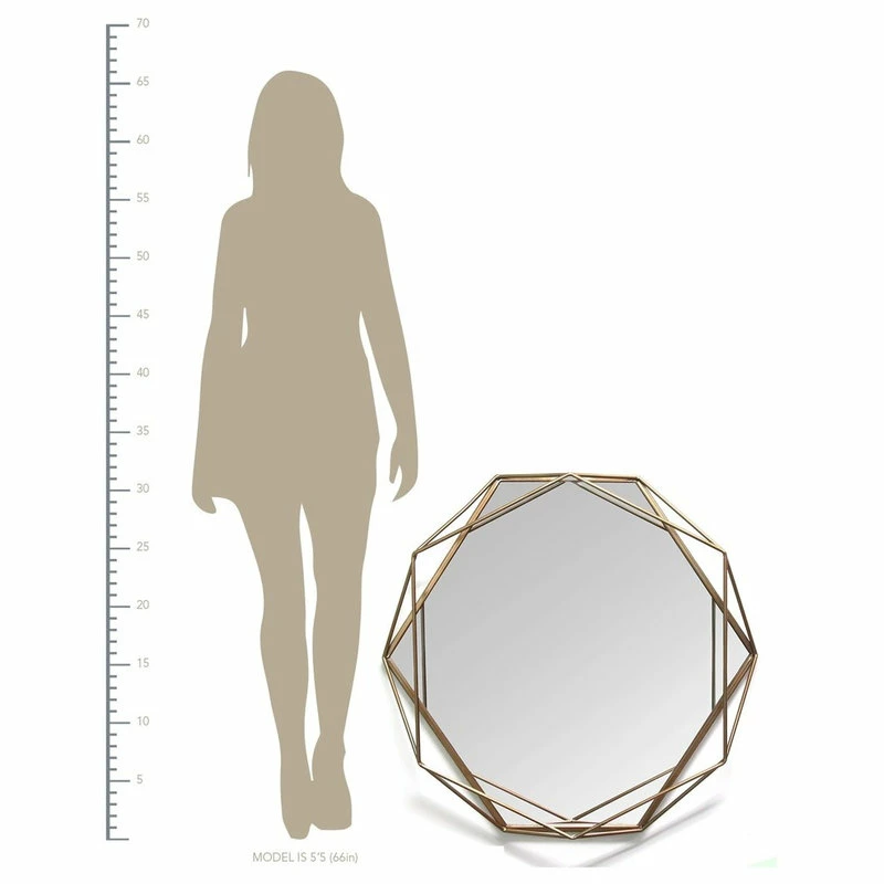 Coupon 😀 Stratton Home Decor Chloe Wall Mirror 🛒 - Image 4