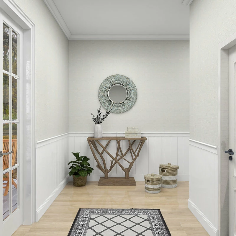 Brand new π₯° Brimfield & May Coastal Multi Colored Wood Wall Mirror 49074 π - Image 7