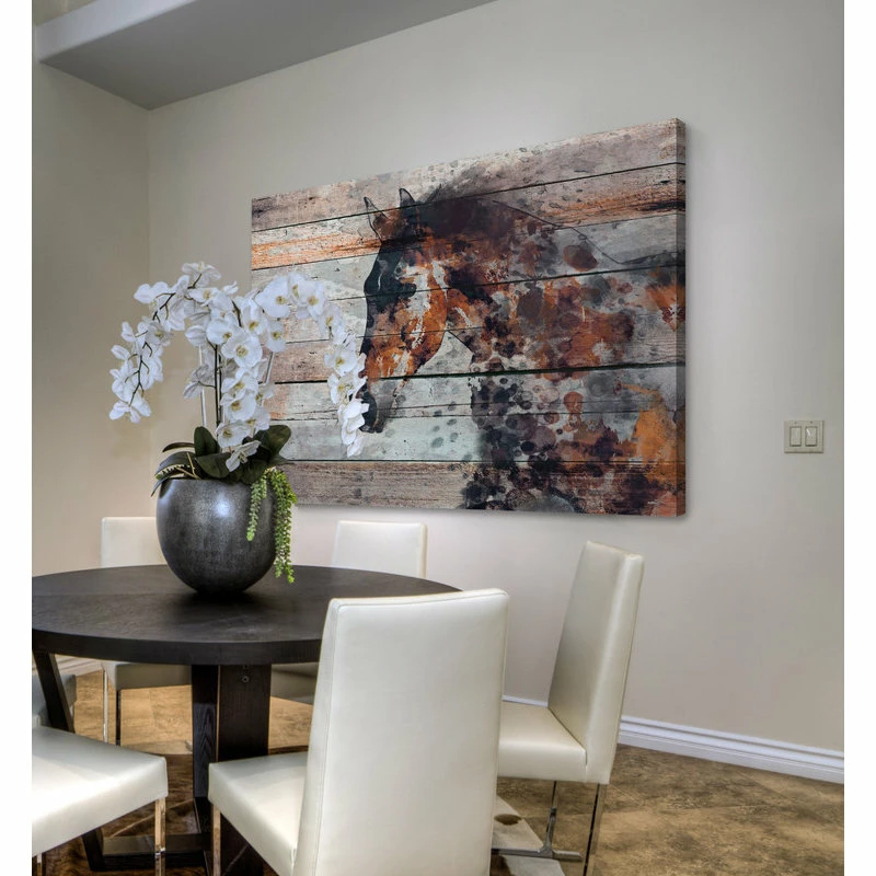 Cheap ๐งจ Marmont Hill, "Fire Horse" By Irena Orlov Painting On Wrapped Canvas, 36x24 ๐ - Image 4