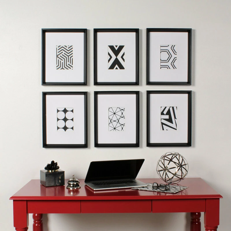 Top 10 ✨ Uniek Calter Framed Print Art Set, Black 6 Piece ❤️ - Image 5