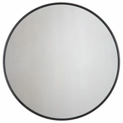 Promo ⌛ Habitat Adelina Black Circular Mirror 🛒