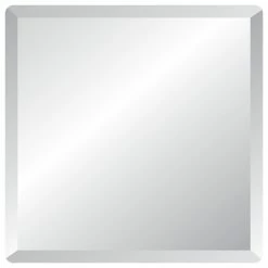 Best reviews of ✔️ Spancraft Ltd. Frameless Mirror With Polished Beveled Edges, 36" Square 😀