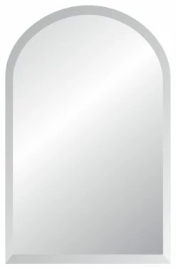 Cheapest 😀 Spancraft Ltd. Arch Frameless Mirror With Polished Beveled Edges, 18"x36" 🎁