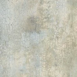Discount 🤩 Patton Wallcoverings Norwall KB20225 Texture Style 2 New Crackle Beige Light Blue Green Wallpaper 🤩
