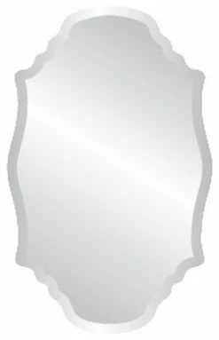Best Pirce 🤩 Spancraft Ltd. 22"x36" Harmony Frameless Mirror With Polished Beveled Edges 🌟