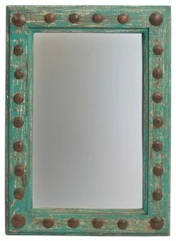 New 😍 Mexican Imports Mossy Creek Rustic Handmade Mirror, 24"x36" ✨