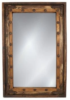Brand new 😍 Mexican Imports El Paso Vanity Accent Mirror, 23"x35", Antiqued White 😀