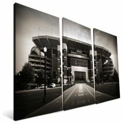 New 👏 Paulson Designs University Of Alabama Crimson Tide Bryant Denny Stadium Canvas Print, 36"x48" 🎁