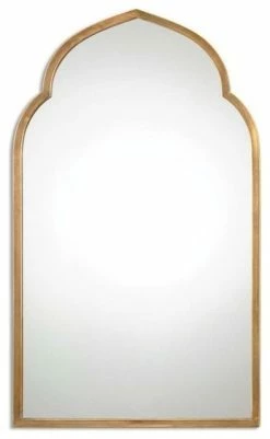 Flash Sale 🧨 Beaumont Lane Antique Arch Wall Mirror In Gold 🎉
