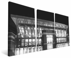 Cheapest 👍 Paulson Designs Texas A&M University Aggies New Kyle Field Stadium Canvas Print, 24"x48" 👏