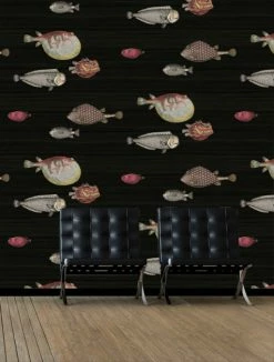 Best reviews of 👍 The Alley Exchange Acquario Wallpaper, Black ❤️