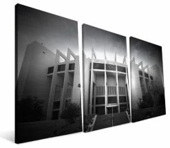 Deals 😉 Paulson Designs Indiana University Hoosiers Assembly Hall Canvas Print, 24"x48" 🥰