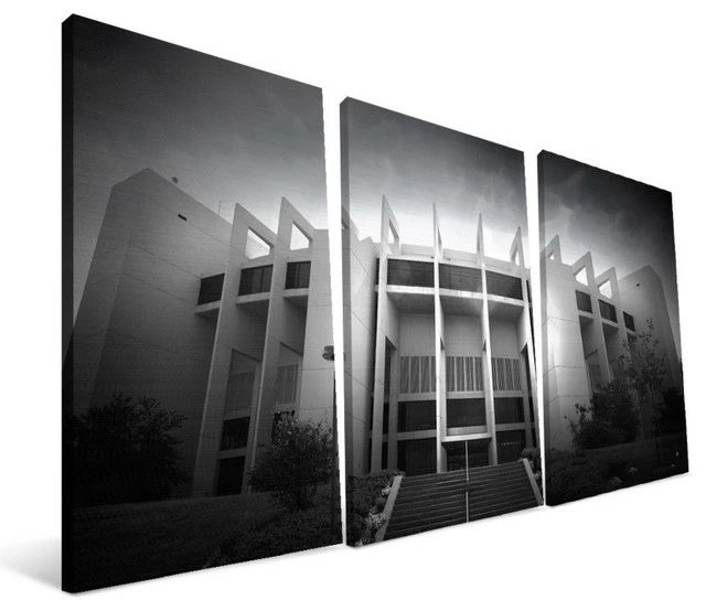 Deals 😉 Paulson Designs Indiana University Hoosiers Assembly Hall Canvas Print, 24"x48" 🥰