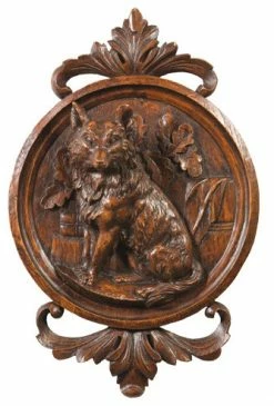 Outlet 👍 Ok Casting Fox Relief Wall Plaque ✔️