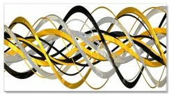 Promo ✔️ Fabuart "HelixExpression" Abstract Canvas Art, 32"x16", Single Panel 👍