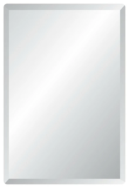 Discount ๐งจ Spancraft Ltd. Rectangle Frameless Mirror With Polished Beveled Edges, 30"x40" โ